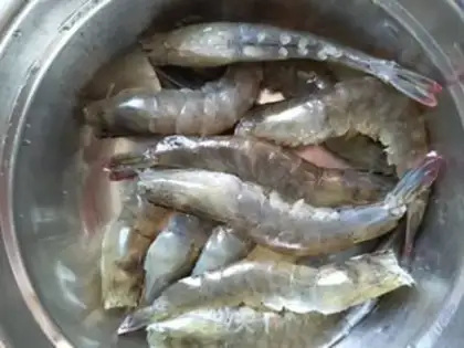 Make Salt shrimp step 2