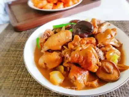 Make Chicken mushrooms step 13