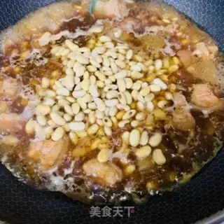 Make Five flowers, soybeans step 4