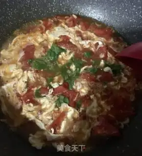 Make Tomato shrimp and egg soup step 11