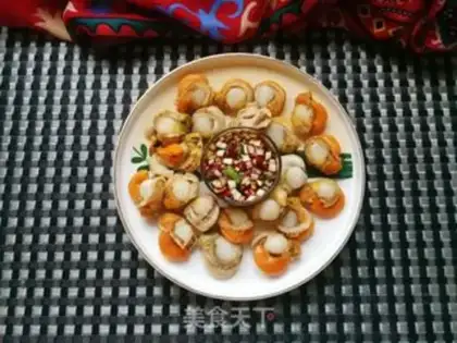 Make Cleaning up the scallops step 8