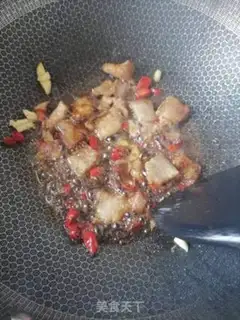 Make Five flowers and wet meat step 1