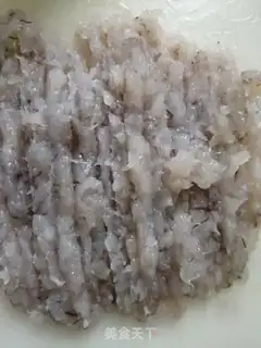 Make Shrimp roller fans step 1