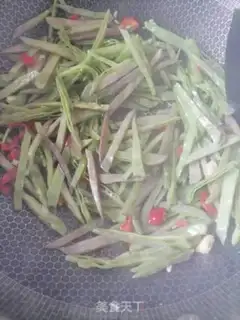 Make Sour bean silk step 3