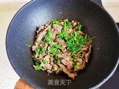 Make Fried beef step 9