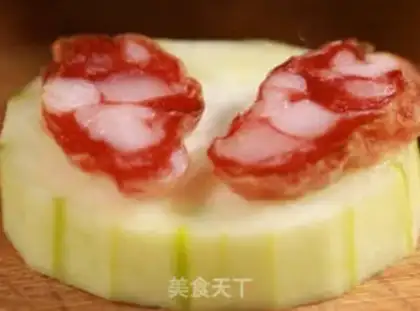 Make Ribbon salami step 1