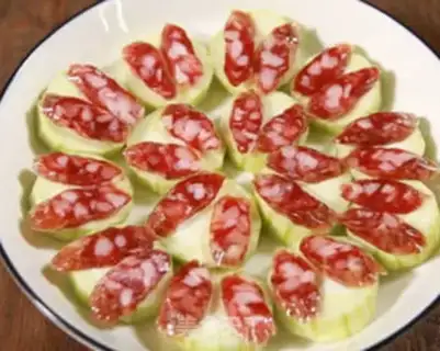 Make Ribbon salami step 2