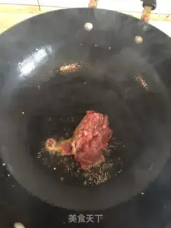 Make Cream beef step 1