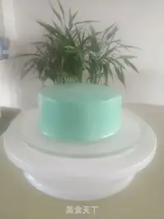 Make Pony flower embroidery cake step 23