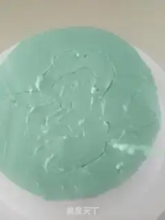 Make Pony flower embroidery cake step 24