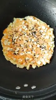 Make Carrot tofu omelet step 4
