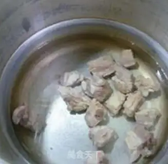 Make Potato steak rice congee step 4