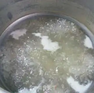 Make Potato steak rice congee step 6