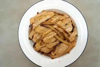 Make Gold needles steam chicken wings step 6
