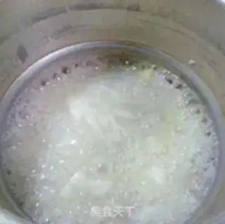 Make Potato steak rice congee step 9