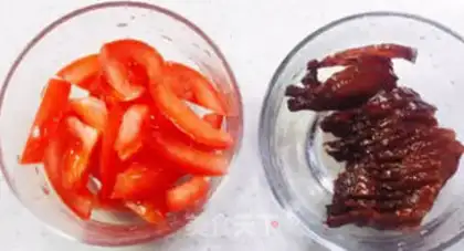 Make Tomato fried meat step 0