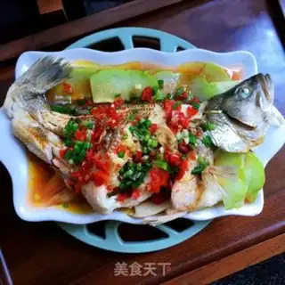 Make Scratch pepper follicles steam carp step 9