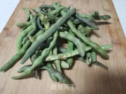 Make The dry beans step 0