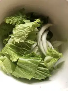 Make Clear the cabbage step 0
