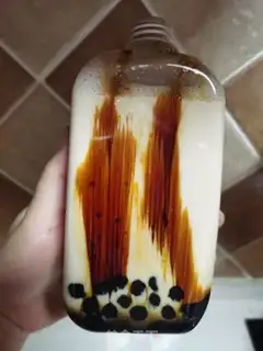 Make Pearl milk tea step 6
