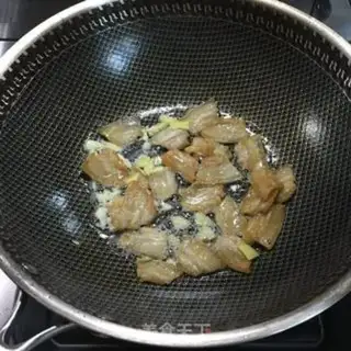 Make Five flowers, fried mushrooms step 3