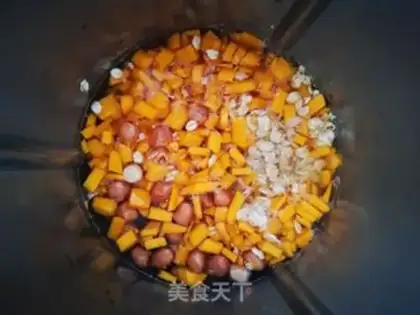 Make Pumpkin peanut paste step 3