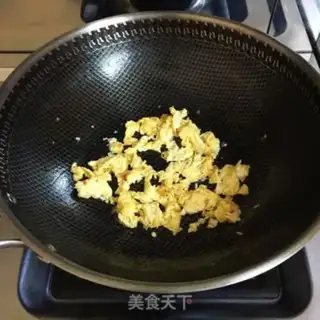 Make Peas fried rice step 2