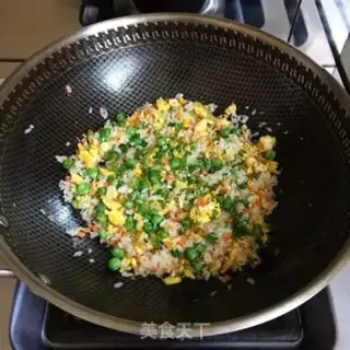 Make Peas fried rice step 6