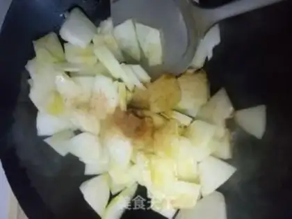 Make Garlic storks step 2