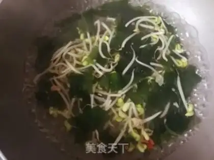 Make Double sprouts boil thousands step 4