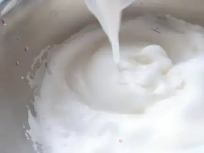 Make Caramel apple flip cake step 7