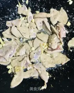 Make Pork liver and thin meat step 5