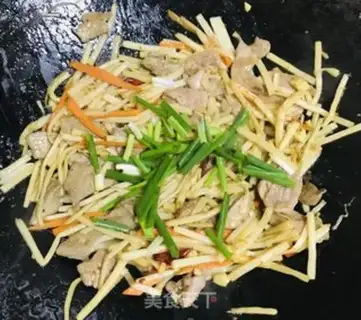 Make Pork liver and thin meat step 9