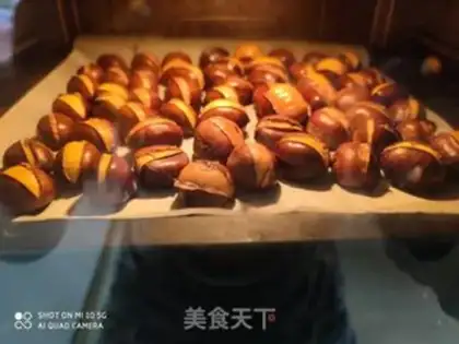 Make Baked chestnuts step 8