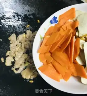Make Bean-dry carrots step 6