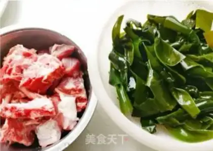 Make Sea laced ribs soup step 0