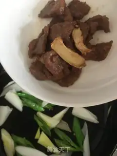 Make Chili onion fried beef step 6