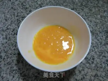 Make Pork egg pepper step 1