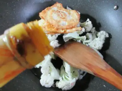 Make ♪ Fried omelet ♪ step 4