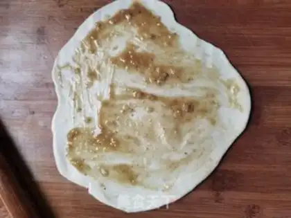 Make Onion cake step 11