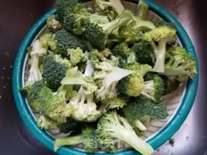Make Clear the broccoli step 0