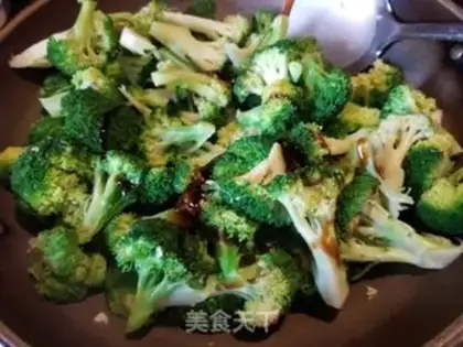Make Clear the broccoli step 4