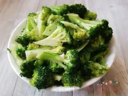 Make Clear the broccoli step 6