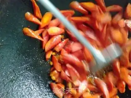 Make Cooking radish step 2