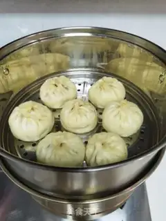 Make Bean-fruit buns step 19