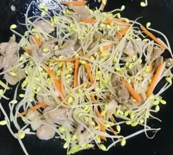 Make Bean sprouts step 6