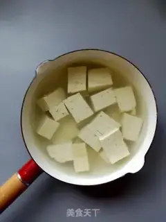 Make Corn beef sauce and tofu step 4