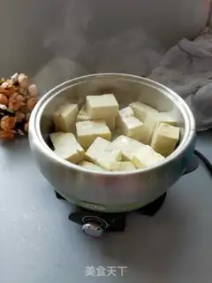 Make Corn beef sauce and tofu step 6