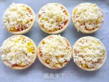 Make Pineapple pineapple omelet pizza step 6