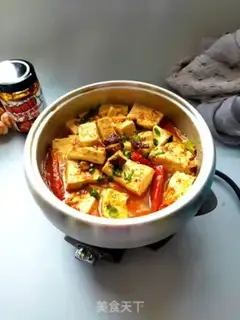 Make Corn beef sauce and tofu step 11